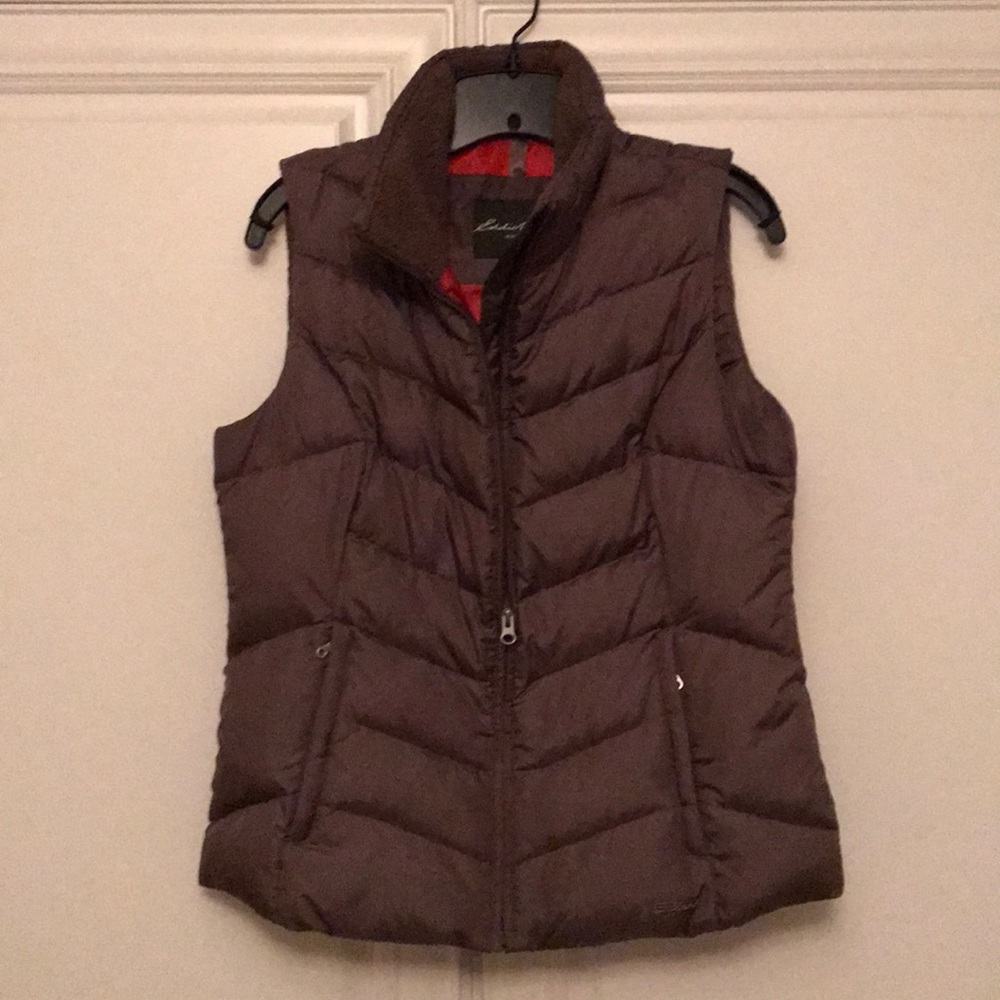 Eddie Bauer brown vest